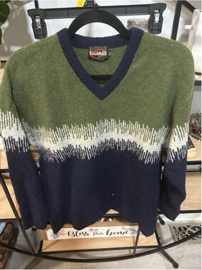 Backhill By Burton Youth Sweater Size Xl 85-wool Can Fit Woman's Small Or Med